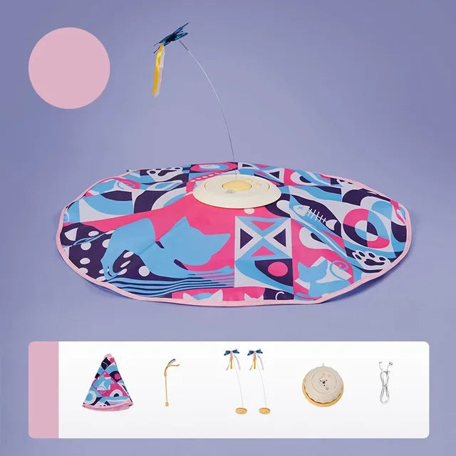 Fluttering Butterfly Cat Toys Interactive