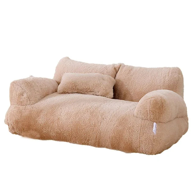 Luxury Cat Bed Sofa Winter Warm Plush