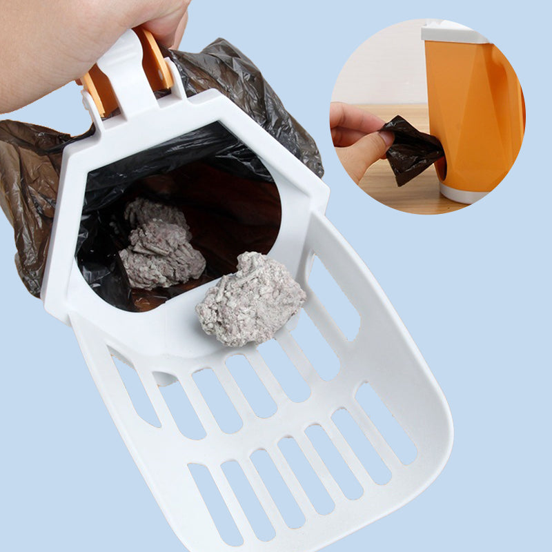 Cat Litter Shovel Self Cleaning Scooper