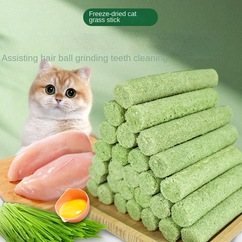 Freeze Dried Cat Grass Grinding Stick