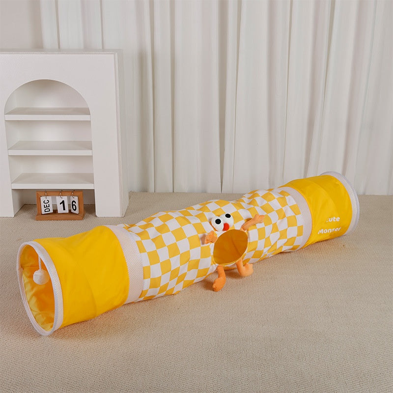 Cat Rolling Cage Toy Hide-and-Seek Tunnel