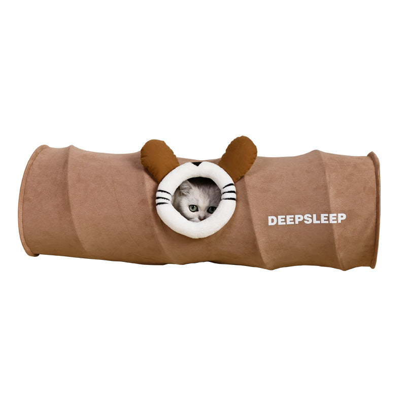Cat Rolling Cage Toy Hide-and-Seek Tunnel