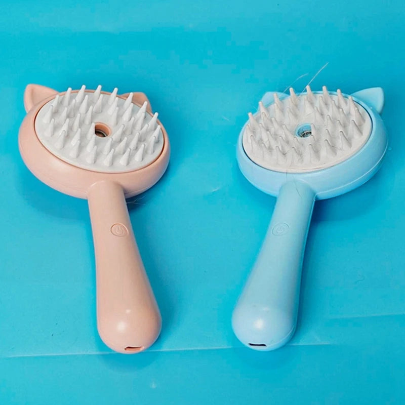 Electric Spray Cat Grooming Brush