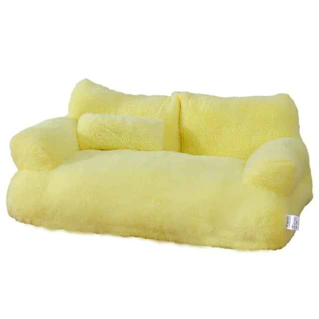 Luxury Cat Bed Sofa Winter Warm Plush