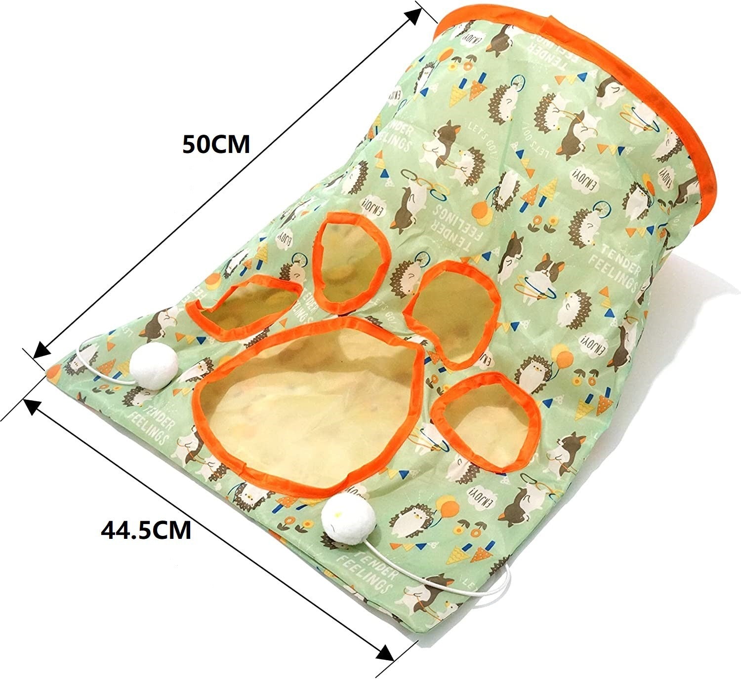 Cat Drill Bag Tunnel with Noise Paper