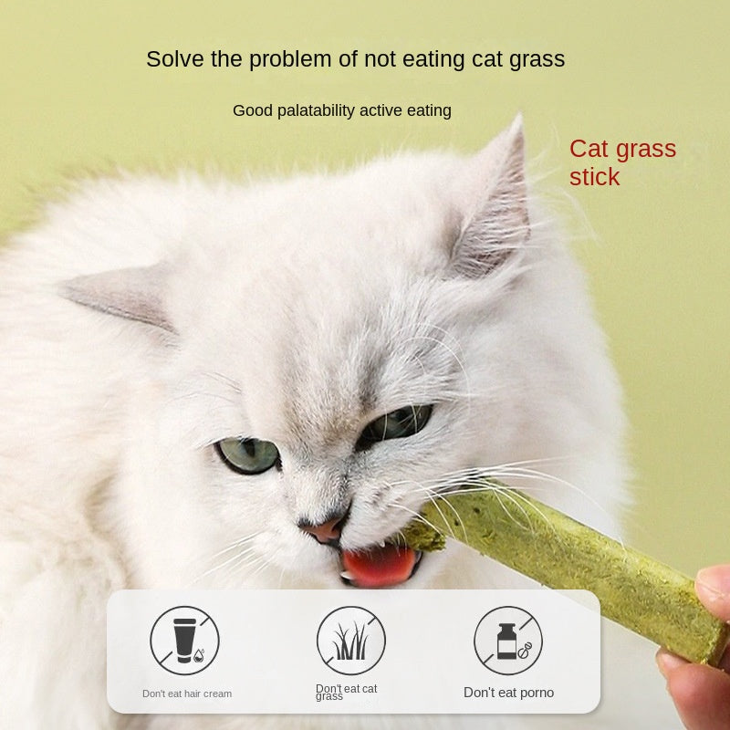 Freeze Dried Cat Grass Grinding Stick