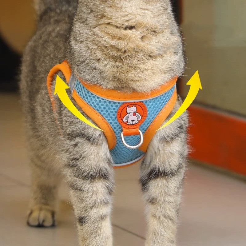 Pet Dog Leash Reflective Chest Harness