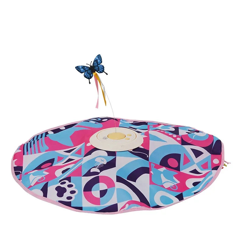 Fluttering Butterfly Cat Toys Interactive