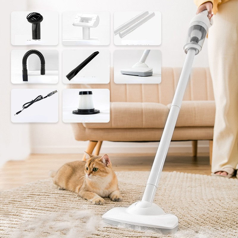 Cordless Pet Hair Vacuum Cleaner 12000Pa