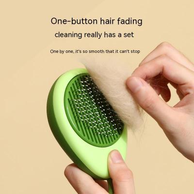 Avocado-Shaped Cat Brush Hair Remover