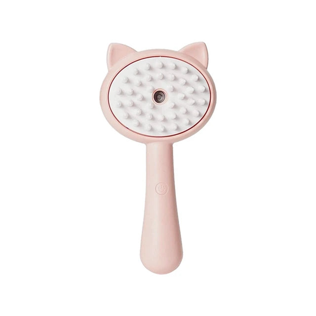 Electric Spray Cat Grooming Brush