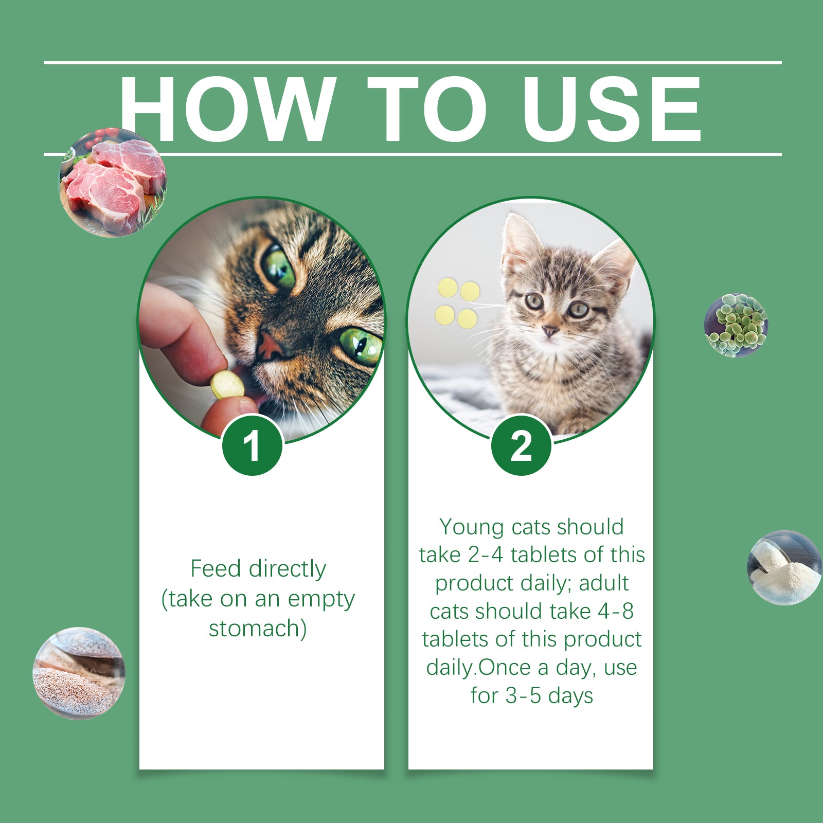 Cat Grass Tablets For Healthy Pets