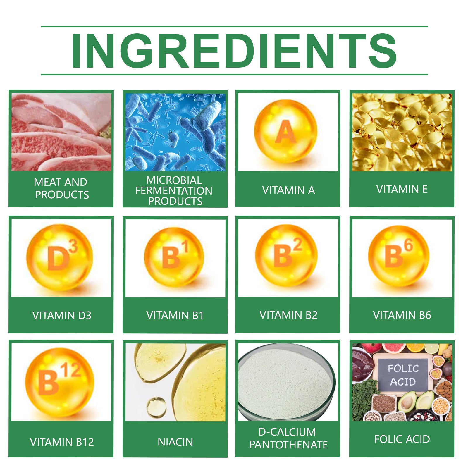 Pet Cat Multivitamin Tablets