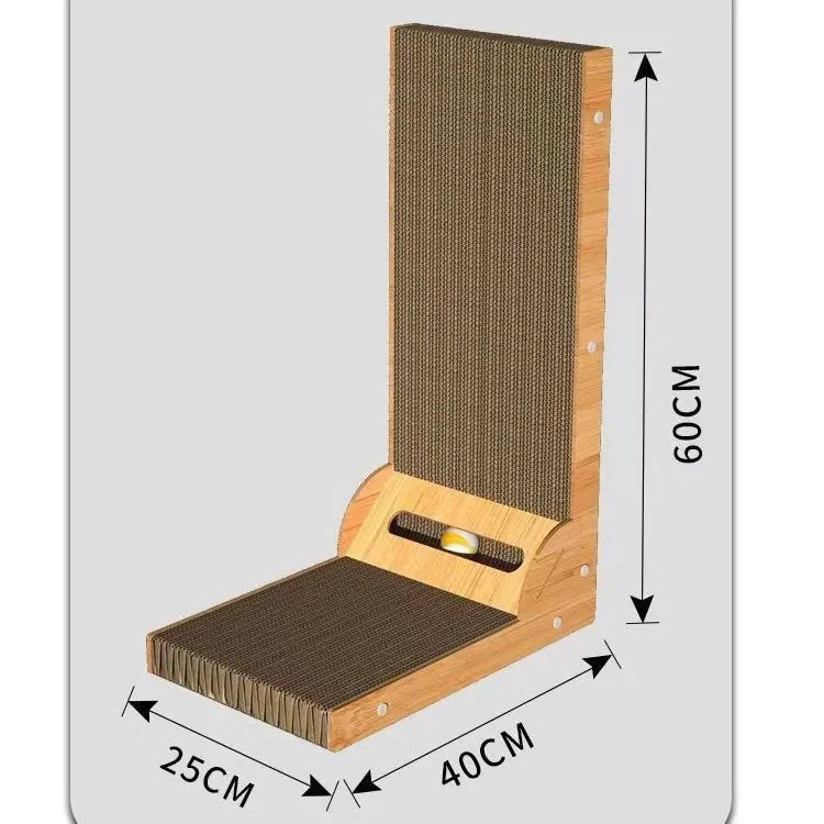 Furniture Cat Scratching Post L-shaped
