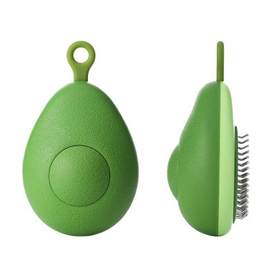 Avocado-Shaped Cat Brush Hair Remover