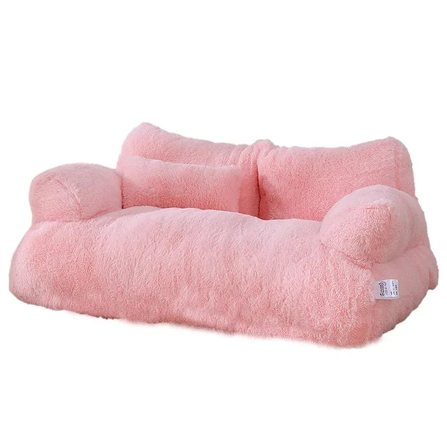 Luxury Cat Bed Sofa Winter Warm Plush
