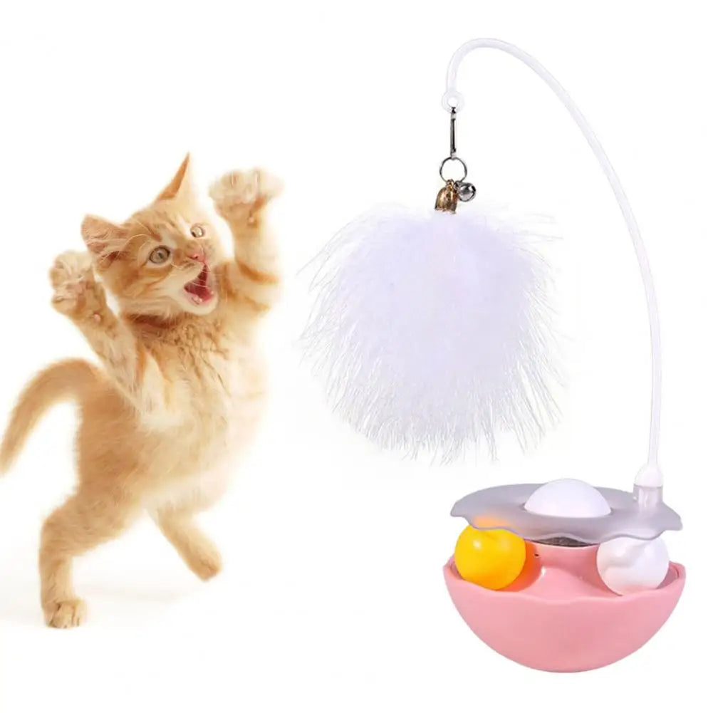 360-Degree Rotating Cat Toy