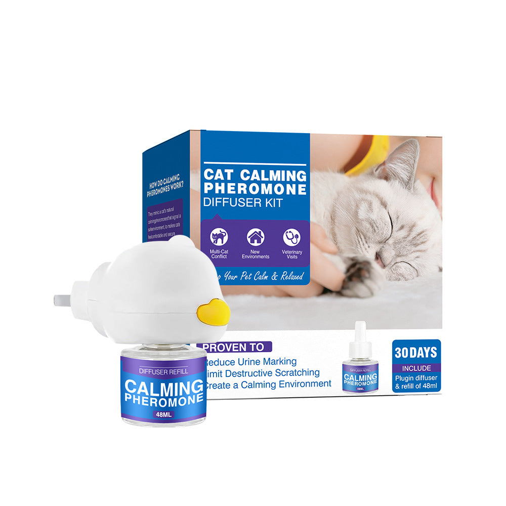 Cat Calming Pheromone Spray Anti-Stress Set