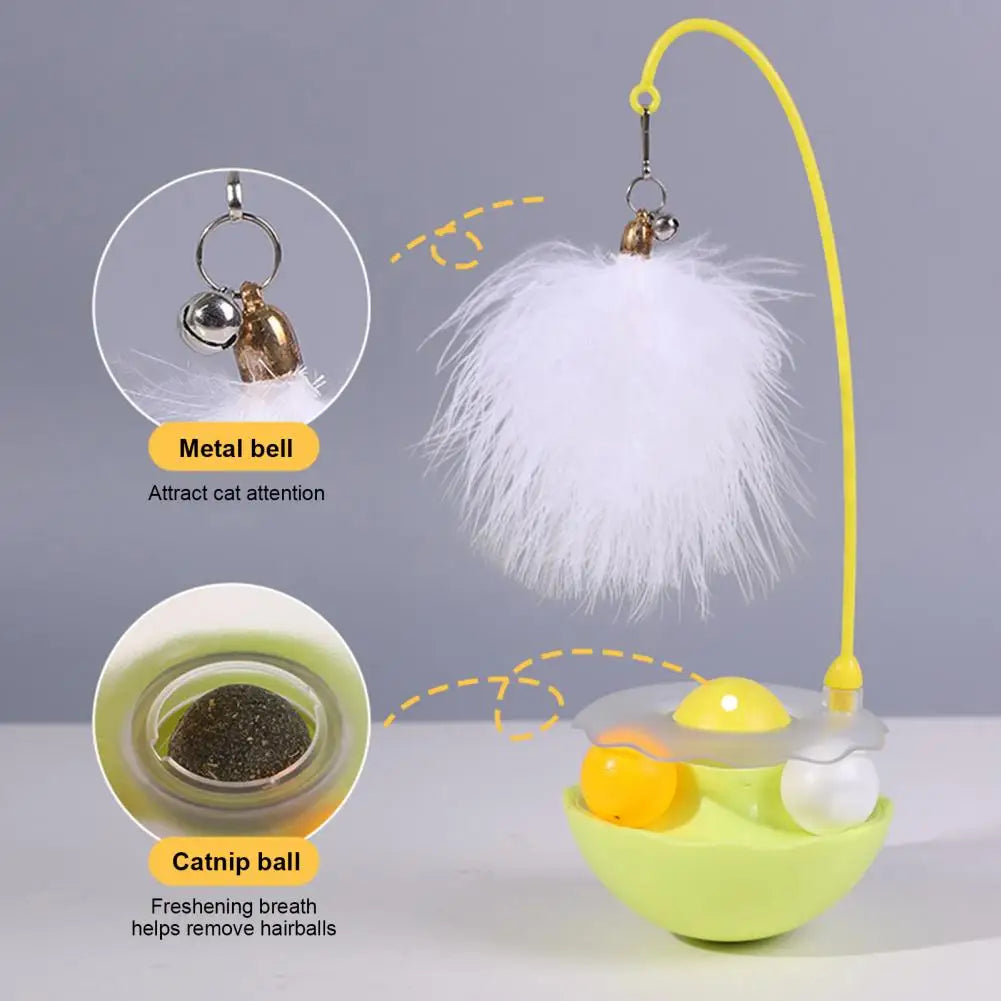 360-Degree Rotating Cat Toy