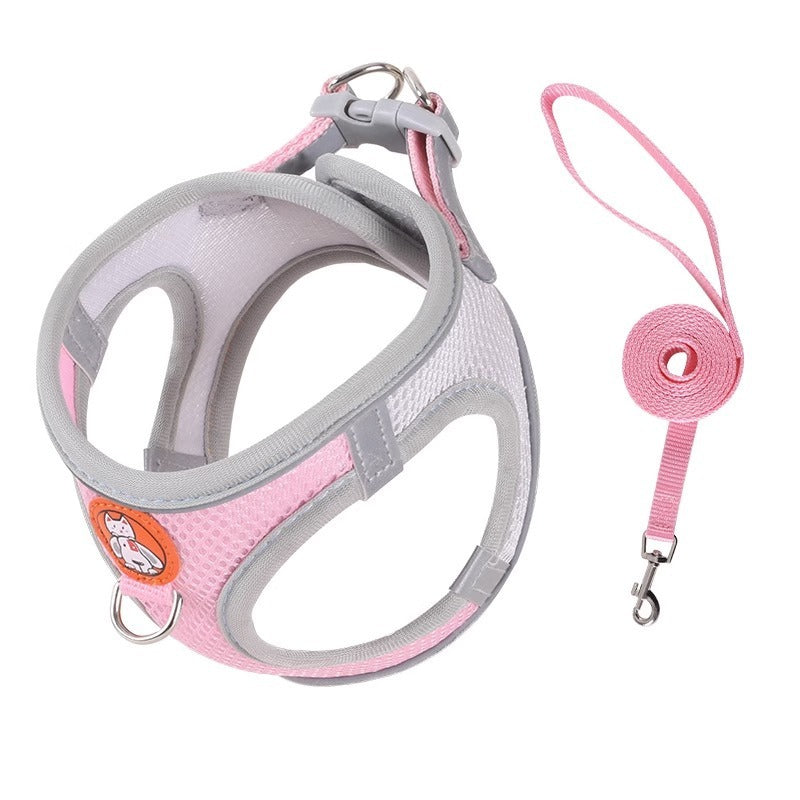 Pet Dog Leash Reflective Chest Harness