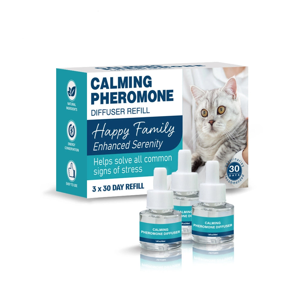 Cat Calming Pheromone Spray Anti-Stress Set