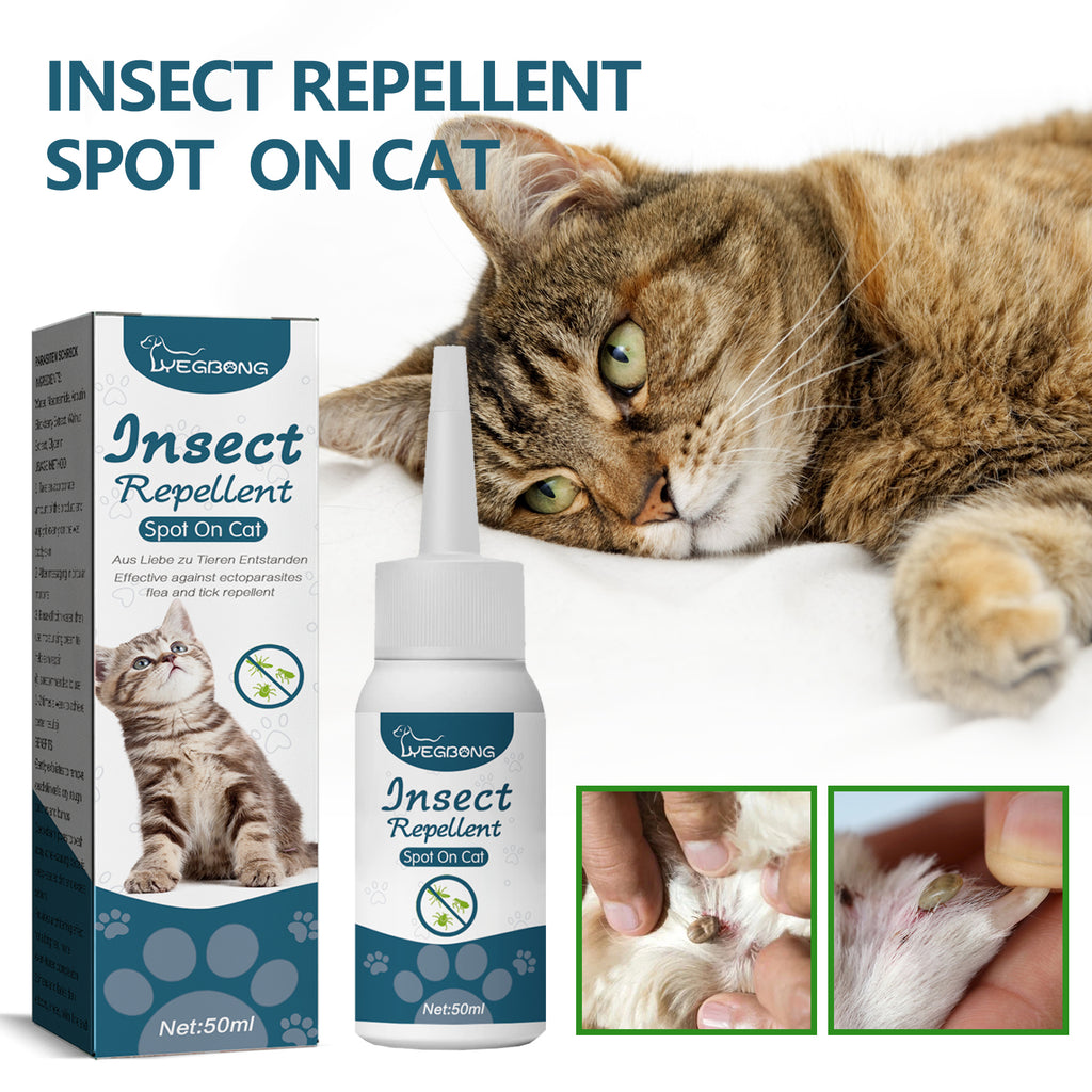 Pet Anti-Flea Tick Agent External Drops