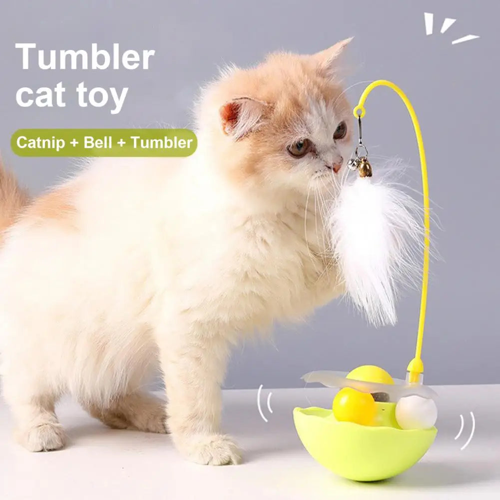 360-Degree Rotating Cat Toy