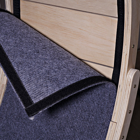 Cat Exercise Wheel 37" Natural Wood