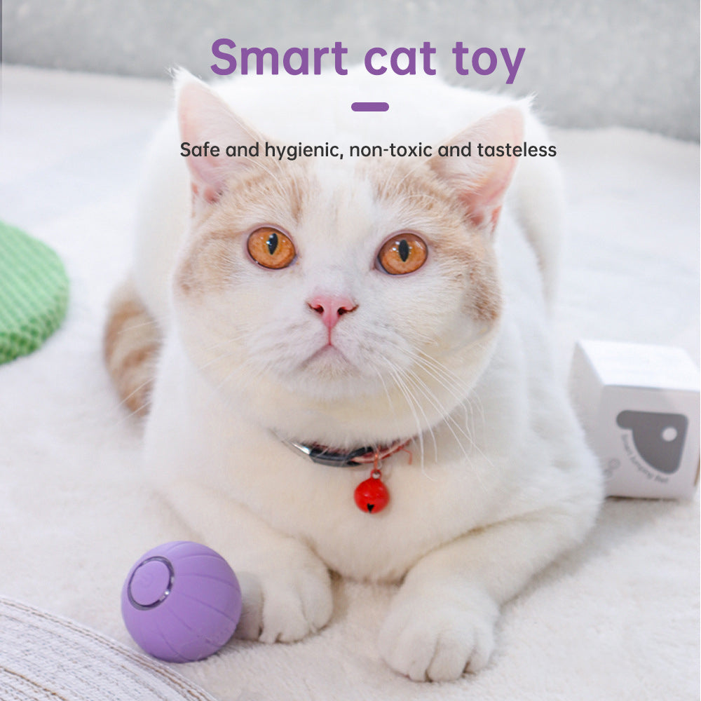 Interactive Pet Toy Three Modes Rolling Ball