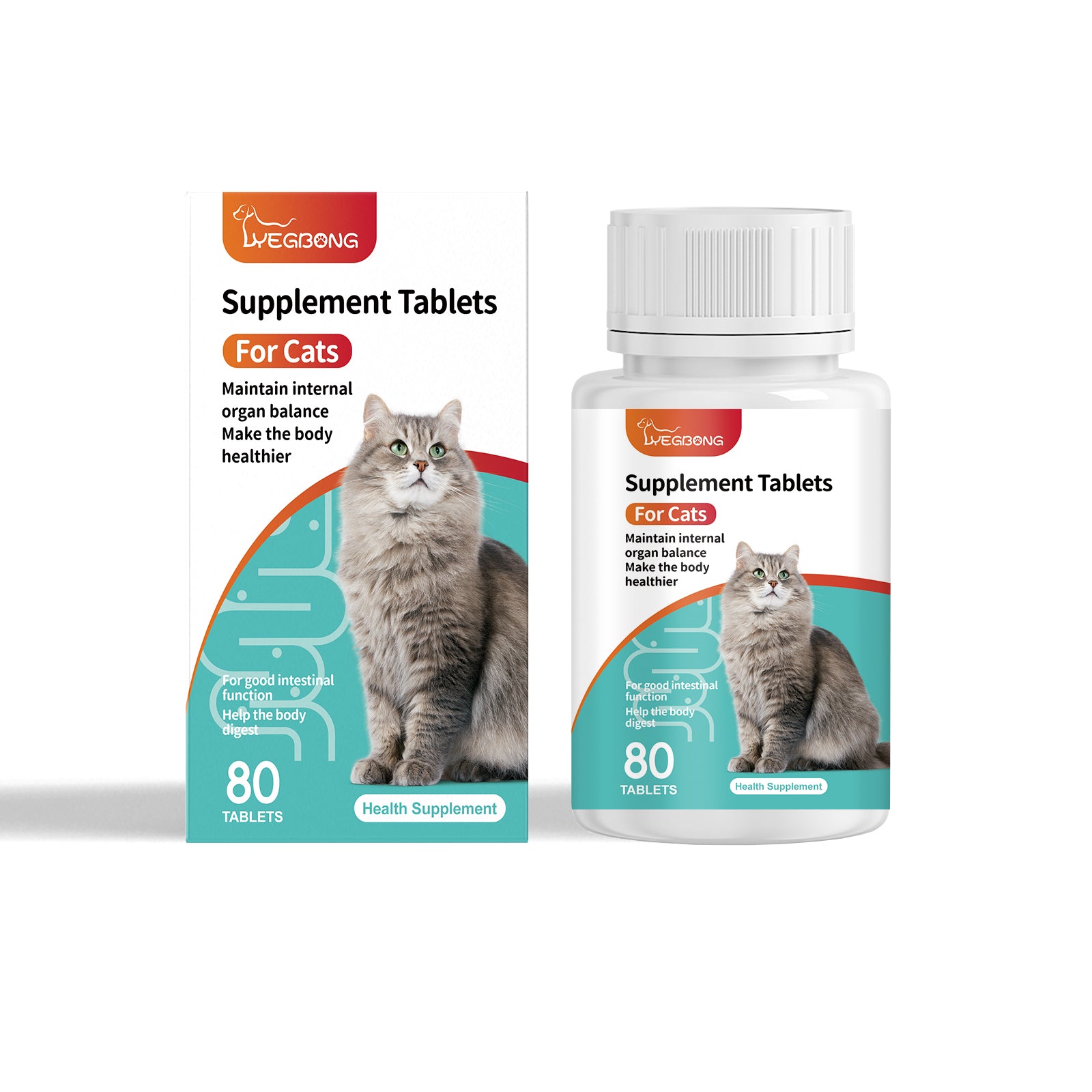 Cat Probiotic Tablets Intestinal Health