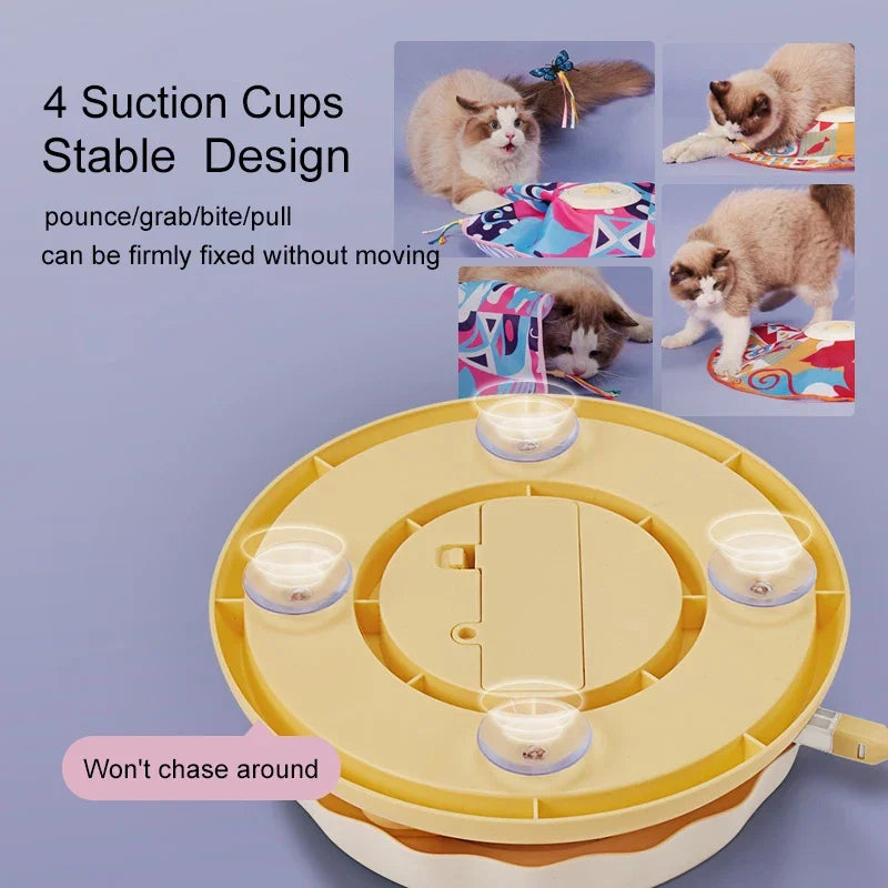 Fluttering Butterfly Cat Toys Interactive