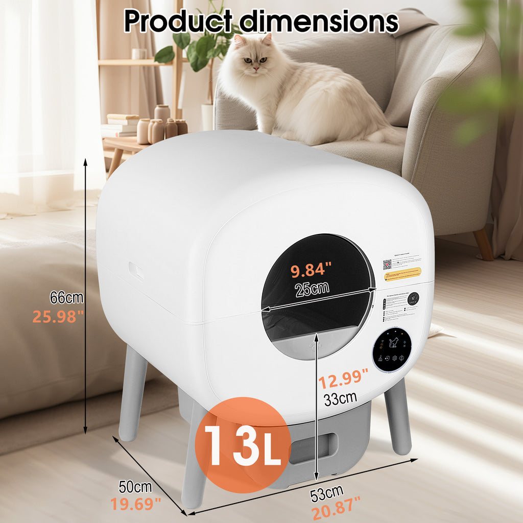 Automatic Smart Cat Litter Box Model B