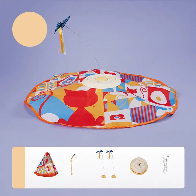 Fluttering Butterfly Cat Toys Interactive