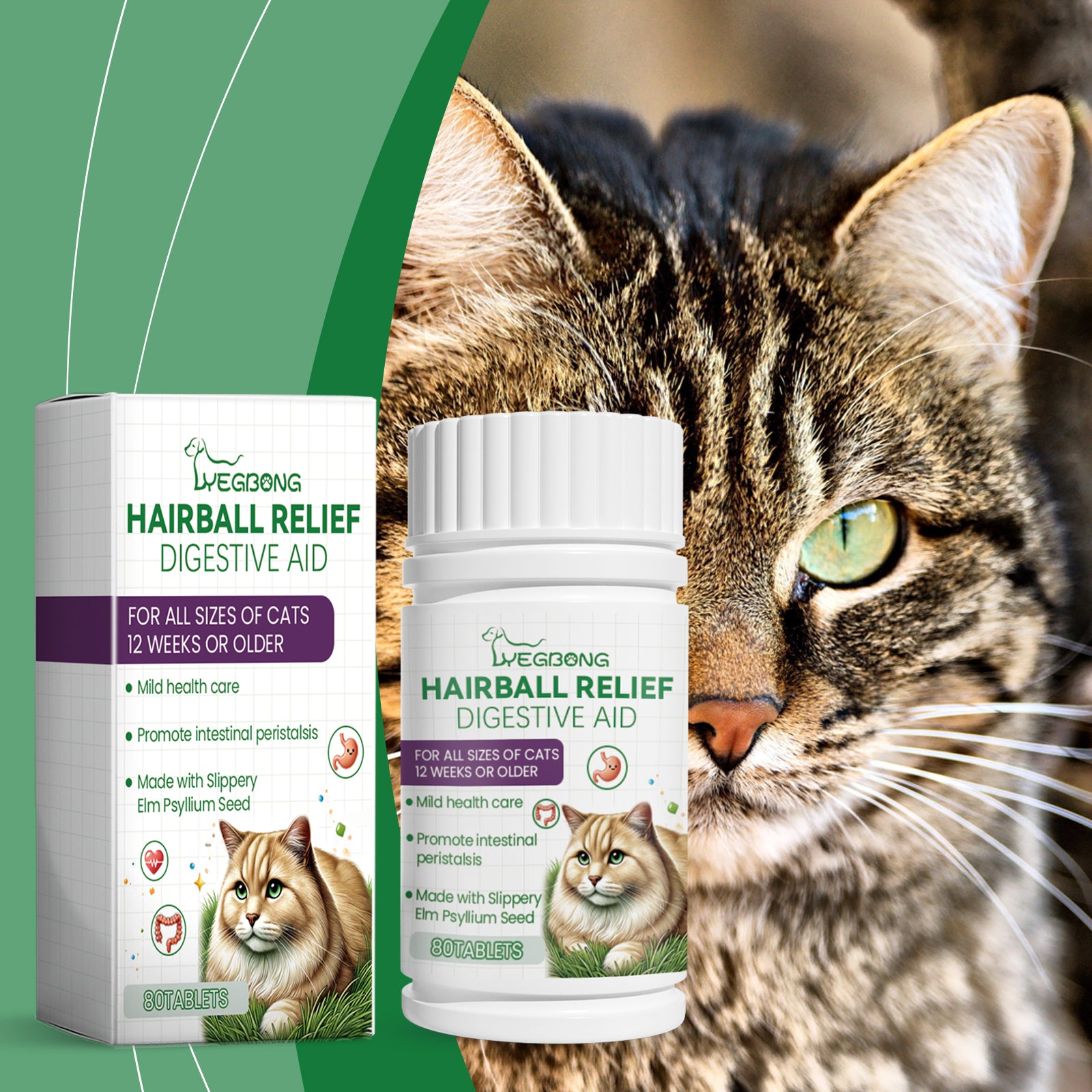 Cat Grass Tablets For Healthy Pets